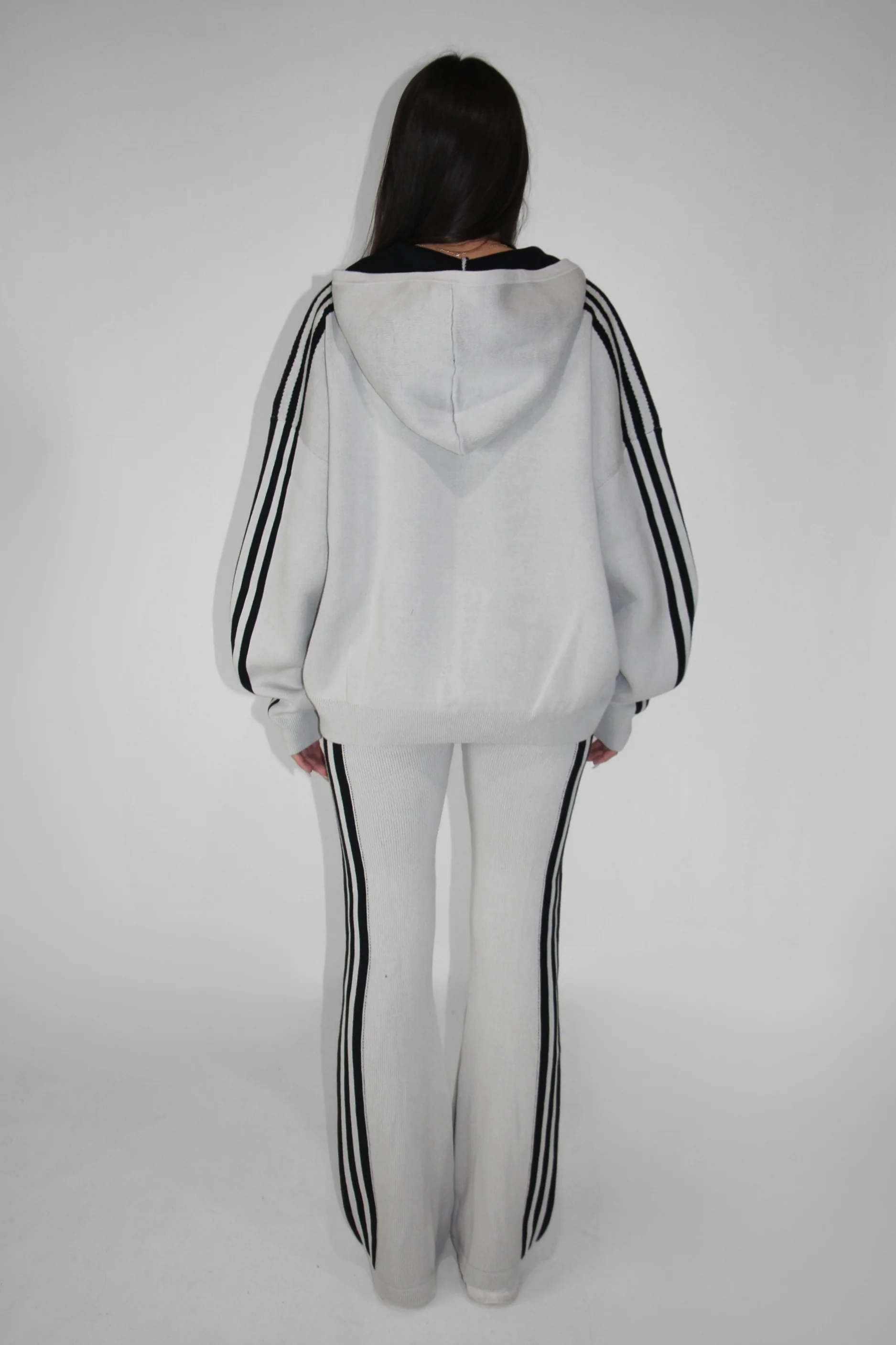 IBIZA Knit Double Zip Hoodie - Image 3